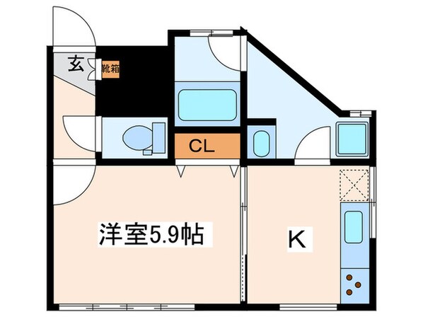 ＡＢＣハイツの物件間取画像